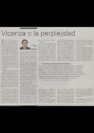 Vicenza o la perplejidad / José Carlos Rovira | Biblioteca Virtual Miguel de Cervantes