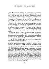 El espadón en la novela   / Jesús Pabón | Biblioteca Virtual Miguel de Cervantes