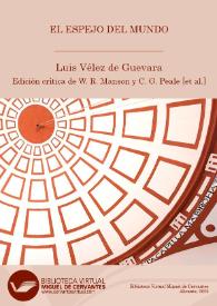 El espejo del mundo | Biblioteca Virtual Miguel de Cervantes