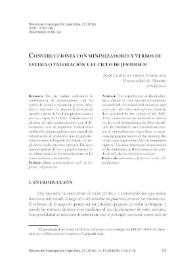 Construcciones con minimizadores y verbos de estima o valoración y el ciclo de Jespersen / José Luis Cifuentes Honrubia | Biblioteca Virtual Miguel de Cervantes