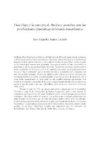Díaz-Plaja y la emoción de América: asombro ante las posibilidades idiomáticas del mundo trasatlántico  / Jairo Alejandro Amaya Londoño | Biblioteca Virtual Miguel de Cervantes