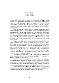 Blasco Ibáñez / Ramiro de Maeztu | Biblioteca Virtual Miguel de Cervantes
