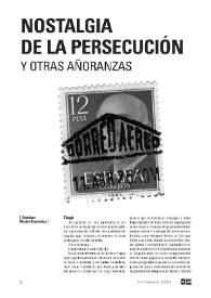 Nostalgia de la persecución y otras añoranzas / Santiago Martín Bermúdez | Biblioteca Virtual Miguel de Cervantes