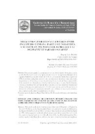 Relaciones literarias y culturales entre Inglaterra y España: Isabel I de Inglaterra y su corte en "The Recess" de Sophia Lee y "La delirante" de María Rosa Gálvez / Begoña Lasa Álvarez | Biblioteca Virtual Miguel de Cervantes