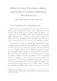 80 anys del Creuer Universitari a Amèrica organitzat per la Universitat Autònoma de Barcelona al 1934 / Marcelino Jiménez León i Ana Díaz-Plaja Taboada  | Biblioteca Virtual Miguel de Cervantes