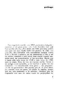 Prólogo a "Memoria de una generación destruida: (1930-1936)" / Julián Marías | Biblioteca Virtual Miguel de Cervantes