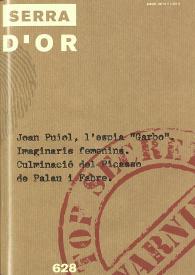 Serra d'Or. Núm. 628, abril 2012 | Biblioteca Virtual Miguel de Cervantes