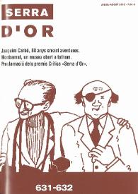 Serra d'Or. Núm. 631-632, juliol-agost 2012 | Biblioteca Virtual Miguel de Cervantes