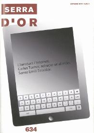 Serra d'Or. Núm. 634, octubre 2012 | Biblioteca Virtual Miguel de Cervantes