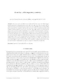 En mi-tu-… vida: negación y contexto / José Luis Cifuentes-Honrubia | Biblioteca Virtual Miguel de Cervantes