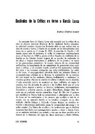 Deslindes de la crítica en torno a García Lorca / María Teresa Babín | Biblioteca Virtual Miguel de Cervantes