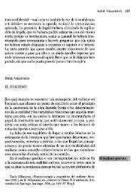El realismo / Darío Villanueva | Biblioteca Virtual Miguel de Cervantes
