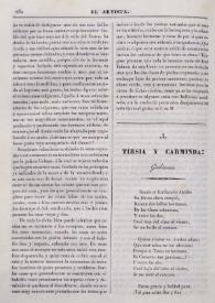 A Tirsia y Carminda: Gaditanas / B. J. Gallardo | Biblioteca Virtual Miguel de Cervantes